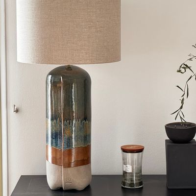 Ceramic - LARGE TABLE LAMP - ANNETTE collection - DI VINCENZO POUJOULA