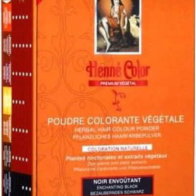 Cosmétiques - Pack de 3 Poudre colorantes végétale premium noir envoutant 100g - ARABESK