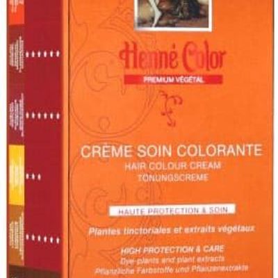 Cosmétiques - Pack de 3 Crèmes soins colorantes premium actifs végétaux brun voluptueux 100ml - ARABESK