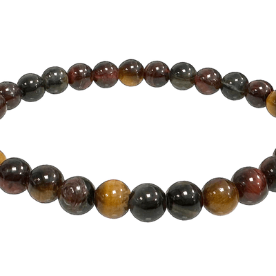 Bracelets - Bracelet Oeil de Tigre Multicolore A perles 6mm - ARABESK