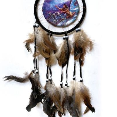 Autres décorations murales - Pack de 3 Dreamcatcher - diamètre: 16cm - ARABESK