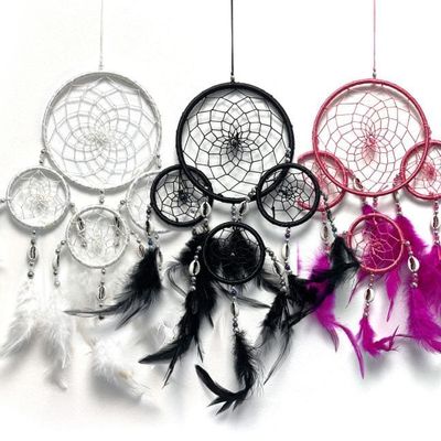 Autres décorations murales - Pack de 3 Dreamcatcher - diamètre: 13cm - ARABESK