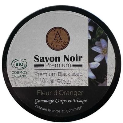 Savons - Savon noir Cosmos Biologique Fleur d'oranger 250g - ARABESK