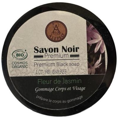 Savons - Savon noir Cosmos Biologique Fleur de Jasmin 250g - ARABESK