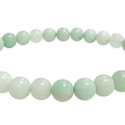 Bracelets - Bracelet Chrysoprase AA+ perles 6-7mm - ARABESK