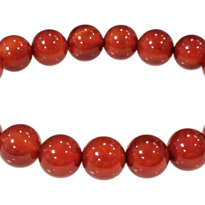 Bracelets - Red Agate Bracelet A beads 10mm - ARABESK