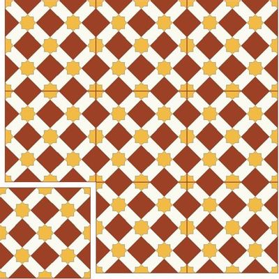 Cement tiles - Pattern cement tiles - Arabia - FLOORILÈGE