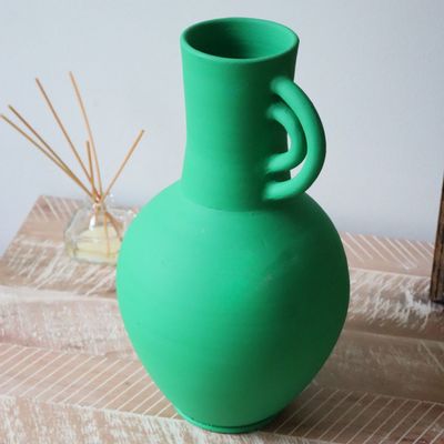 Vases - Vase Mezzo - Vert mat - MAISON MARMOL