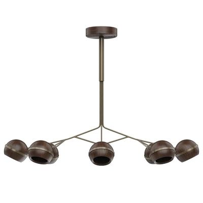 Plafonniers - Fleming Suspension Lamp Handmade by Wood Tailors Club - WOOD TAILORS CLUB