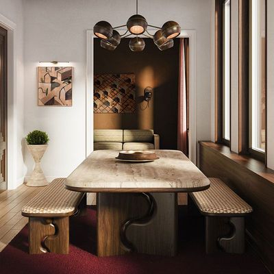 Plafonniers - Fleming Suspension Lamp Handmade by Wood Tailors Club - WOOD TAILORS CLUB