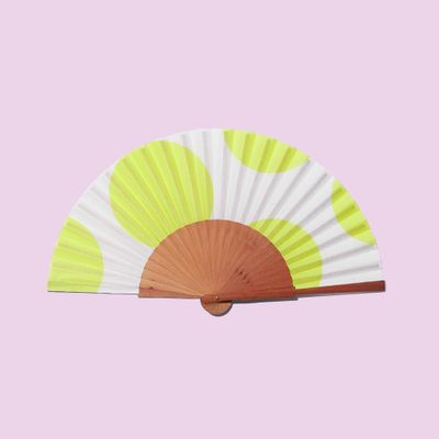 Apparel - *PRE-SALE* Hand Fan A FAN OF Fluo Dots - Abanico - Éventail - A FAN OF