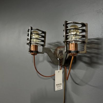 Wall lamps - Wall Lamp FORGE TWINS - MONYER