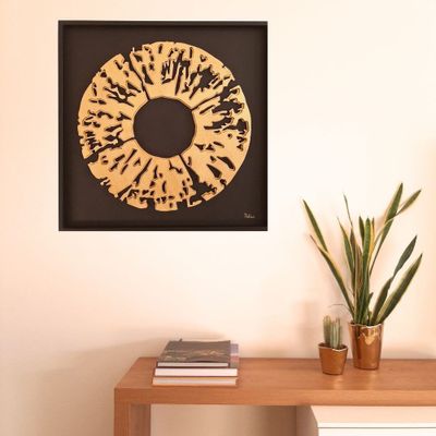 Tableaux - Décoration murale texturée en bois & en relief - IRISATION - LUMBRA BY PELLAS