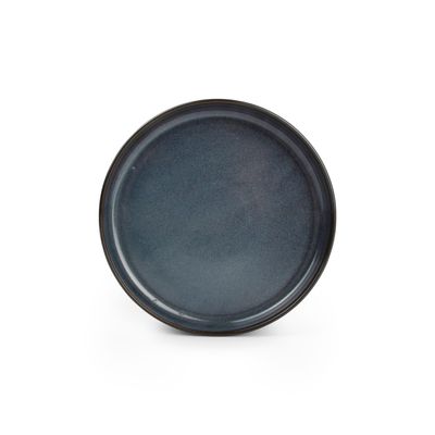 Assiettes au quotidien - Assiette plate 17cm bleu foncé Pila - BONBISTRO