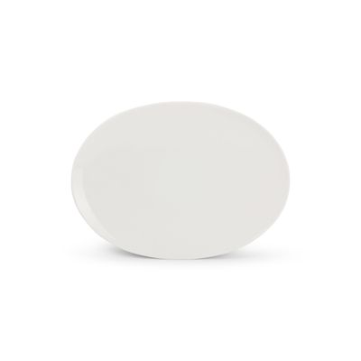 Assiettes au quotidien - Assiette plate 24x17cm blanc Cirro - BONBISTRO