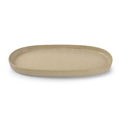 Everyday plates - Plate 30x15xH2cm beige Pila - BONBISTRO