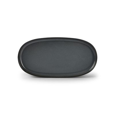 Everyday plates - Plate 30x15xH2cm dark blue Pila - BONBISTRO