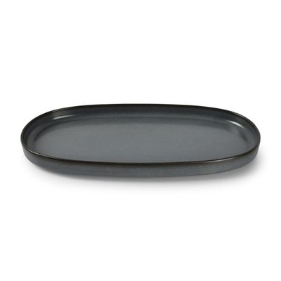 Assiettes au quotidien - Assiette plate 30x15xH2cm bleu foncé Pila - BONBISTRO