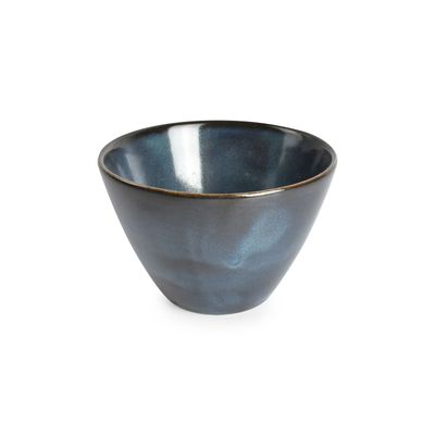 Platter and bowls - Bowl 12xH7,5cm conical dark blue Cirro - BONBISTRO