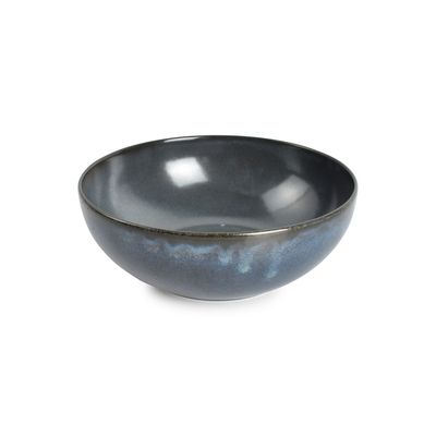 Platter and bowls - Bowl 18xH7cm dark blue Cirro - BONBISTRO