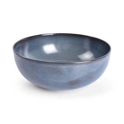 Platter and bowls - Bowl 23xH8,5cm dark blue Cirro - BONBISTRO