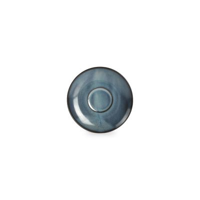 Platter and bowls - Saucer 14cm dark blue Cirro - BONBISTRO