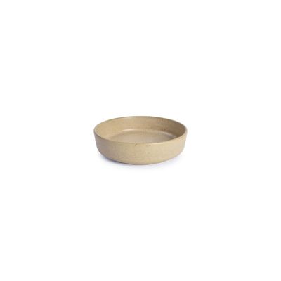 Everyday plates - Deep plate 16xH4cm beige Pila - BONBISTRO