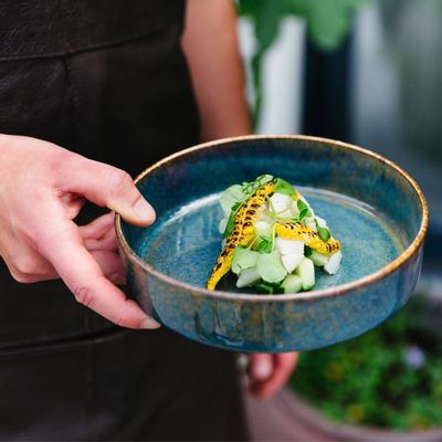 Assiettes au quotidien - Assiette creuse 19xH5cm vert Pila - BONBISTRO