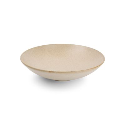 Assiettes au quotidien - Assiette creuse 21xH5cm beige Cirro - BONBISTRO
