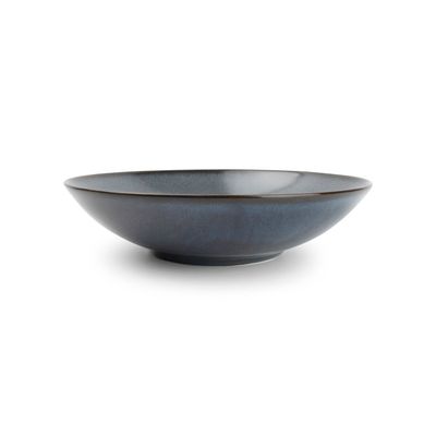 Assiettes au quotidien - Assiette creuse 21xH5cm bleu foncé Cirro - BONBISTRO