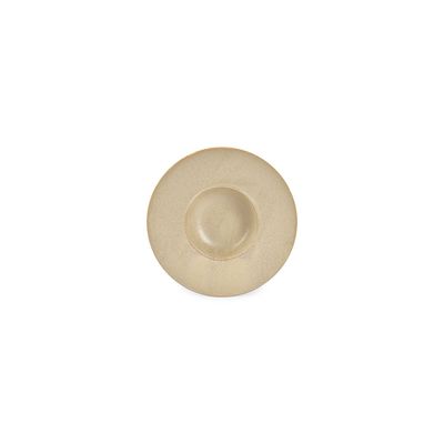 Everyday plates - Deep plate 24/11xH4cm beige Cirro - BONBISTRO
