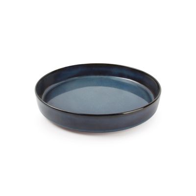 Everyday plates - Deep plate 24xH4cm dark blue Pila - BONBISTRO