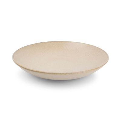 Everyday plates - Deep plate 26xH4,5cm beige Cirro - BONBISTRO