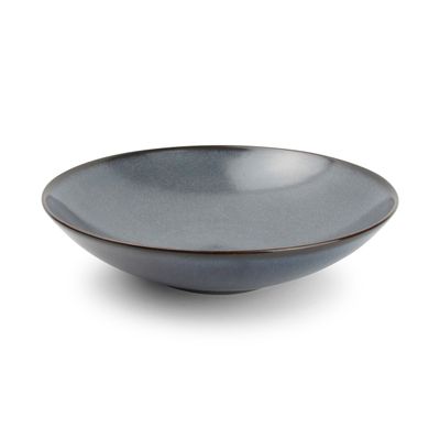 Everyday plates - Deep plate 26xH4,5cm dark blue Cirro - BONBISTRO