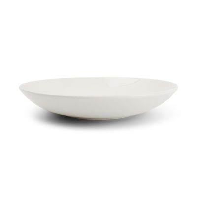 Everyday plates - Deep plate 26xH4,5cm white Cirro - BONBISTRO