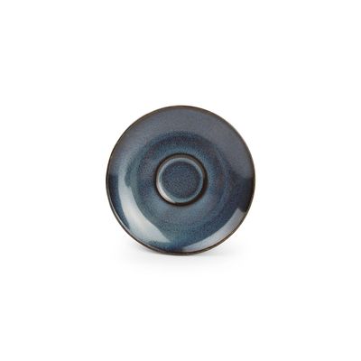 Platter and bowls - Mocha saucer 12cm dark blue Cirro - BONBISTRO