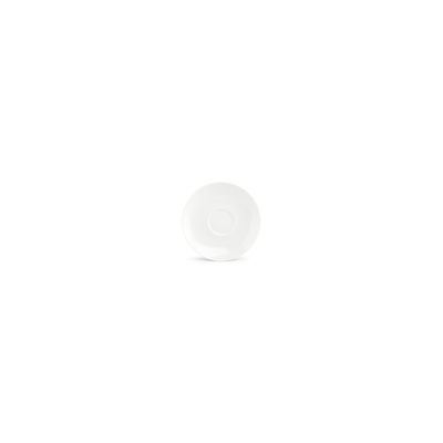 Platter and bowls - Mocha saucer 12.5cm Basic White - BONBISTRO