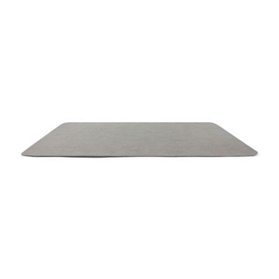 Placemats - Placemat 43x30cm gray structure Layer - BONBISTRO