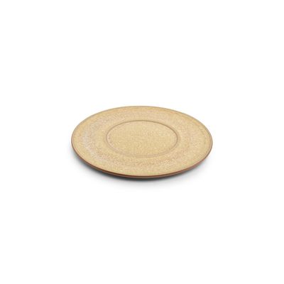 Formal plates - Plate 27cm ochre Terra - CHIC