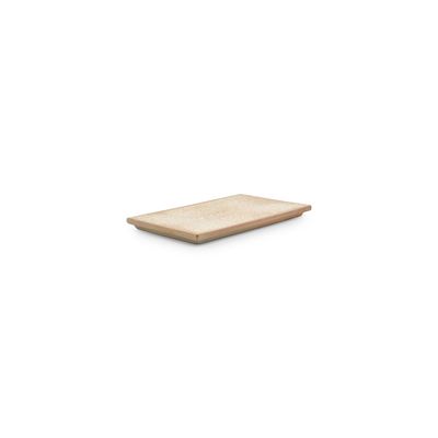 Plats et saladiers - Assiette de service 17,5x10xH1cm ochre Terra - CHIC