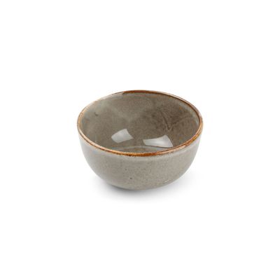 Platter and bowls - Bowl 12xH6/7cm grey Ceres - FINE2DINE (F2D)