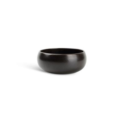 Plats et saladiers - Bol 14xH6,5cm globe black Ceres - FINE2DINE (F2D)