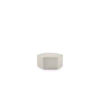 Platter and bowls - Serving dish 7,5xH4cm white Roche - CHIC