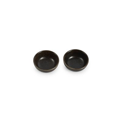 Plats et saladiers - Bol 7,5xH3/3,5cm black Ceres - FINE2DINE (F2D)