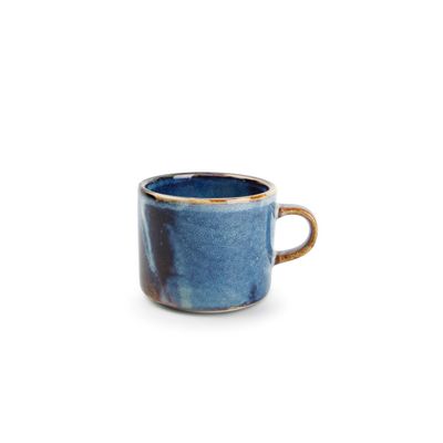 Tasses et mugs - Tasse 20cl droit blue Nova - FINE2DINE (F2D)