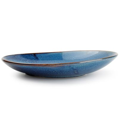 Formal plates - Deep plate 30x21xH3,7/5,5cm blue Nova - FINE2DINE (F2D)