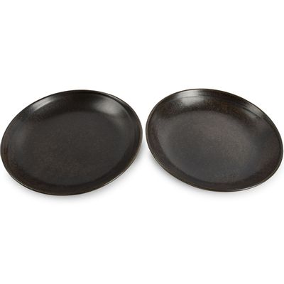 Assiettes de réception - Assiette creuse 24,5xH4cm black Ceres - FINE2DINE (F2D)