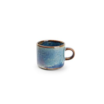 Mugs - Mocha cup 9cl straight blue Nova - FINE2DINE (F2D)
