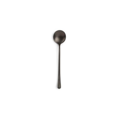 Ménagères - Cuillère à moka matte black Revive - Lot de 6 - FINE2DINE (F2D)
