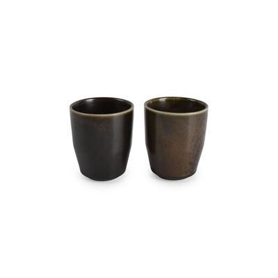 Tasses et mugs - Chope 28cl sans anse black Ceres - FINE2DINE (F2D)
